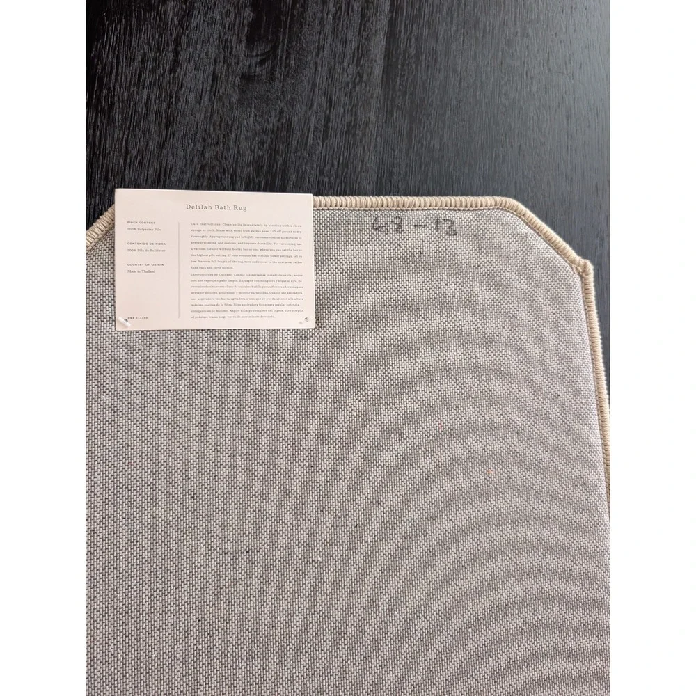Rifle Paper Co x Loloi Delilah Floral Bath Rug Ivory 17